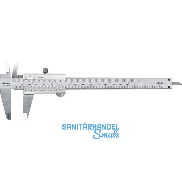 MITUTOYO Przision-Messschieber mit Feststellschraube DIN 862 0-300 mm