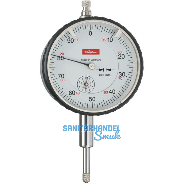 KFER Messuhr M 2 T Messbereich 10 mm Ablesung 0,01 mm