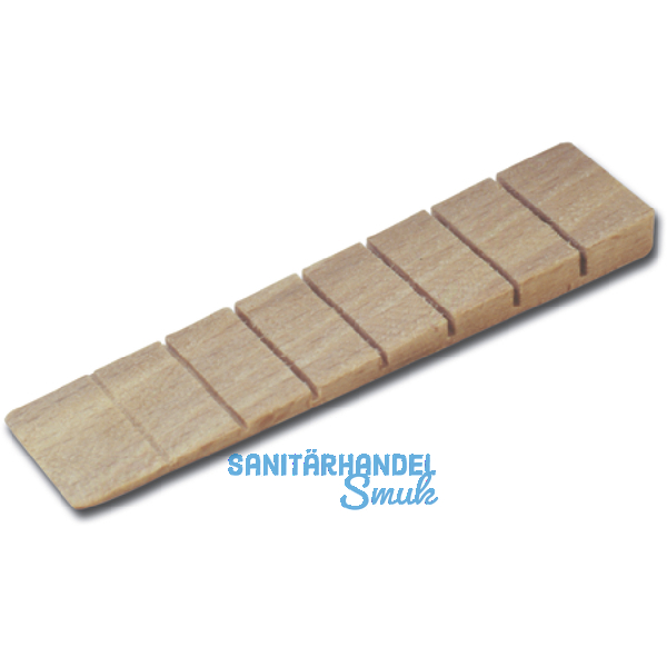 Mbelkeil, Lnge 95 mm, Breite 22 mm, Buche roh