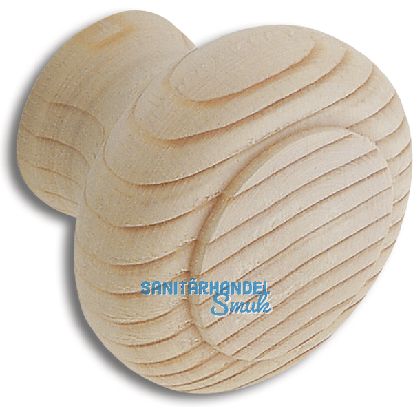 SECOTEC Mbelknopf 40 mm Fichte roh SB-1