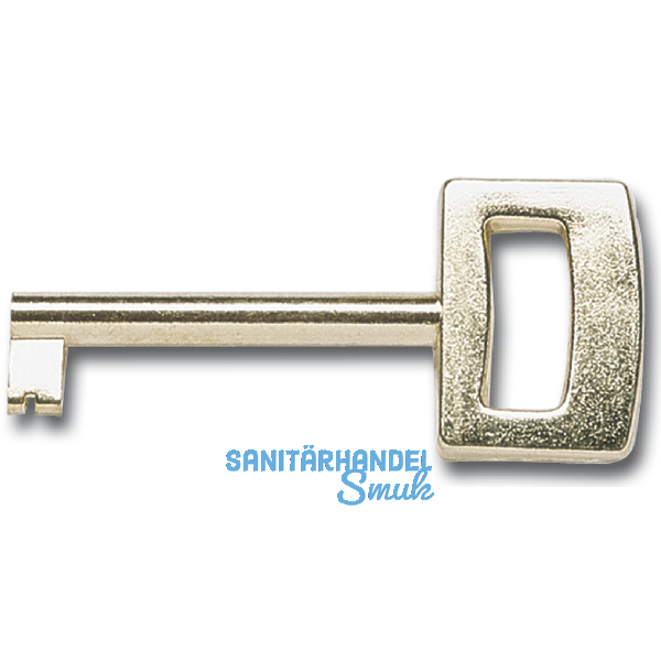 SECOTEC Mbelschlssel fr EURO-Einheitssperre vernickelt SB-1