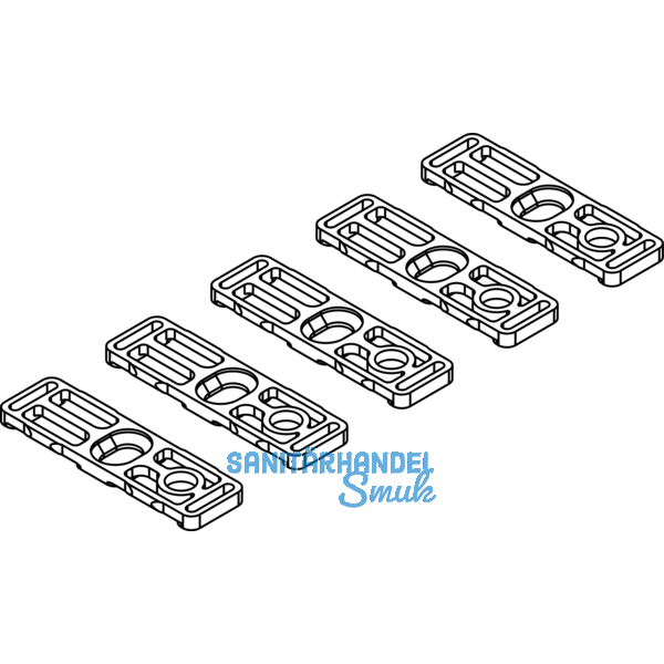 HAWA-Ordena 70/F Befestigungsset zu Fhrungsschiene, Kunststoff