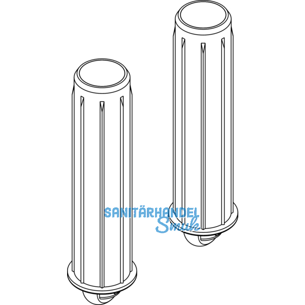 HAWA-Ordena 70/F Bodenfhrung gefedert, 1 Glastr (ESG/VSG)