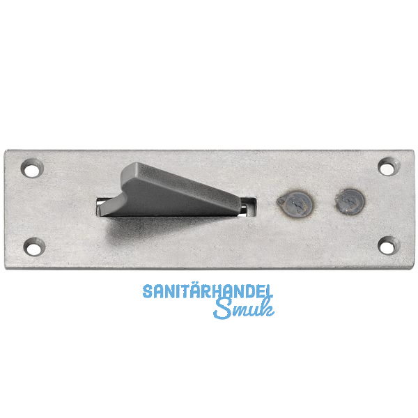 Paderschnapper, Platte 40 x 115 mm, Stahl blank