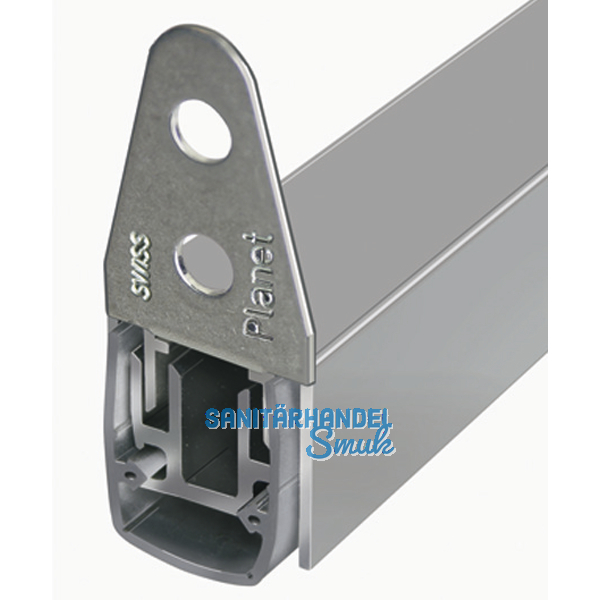 Trdichter Planet MF-FH, 585 x 19,8 x 20 mm, einseitig, Aluminium natur