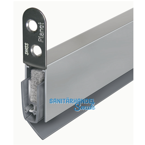 Trdichter Planet RH-RD, links, 960 x 13 x 30 mm, einseitig, Aluminium natur