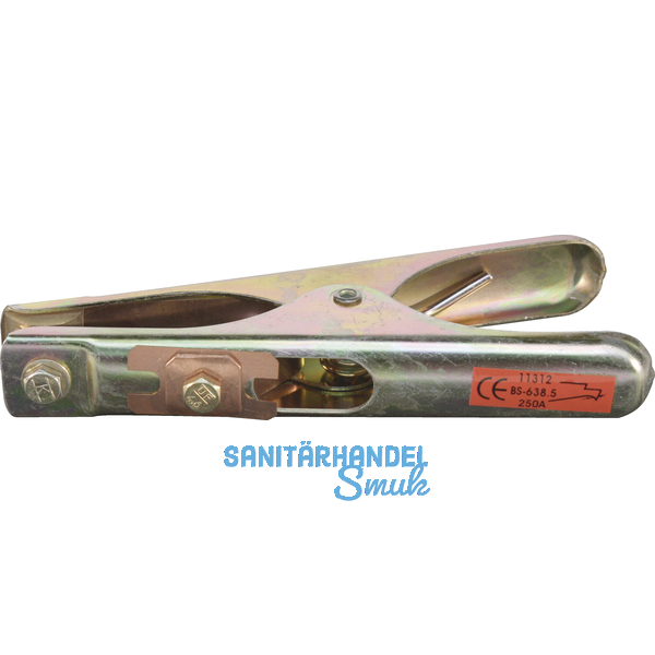 Pol-Schweiklemme mit Kupferlitze fr 300 Ampere