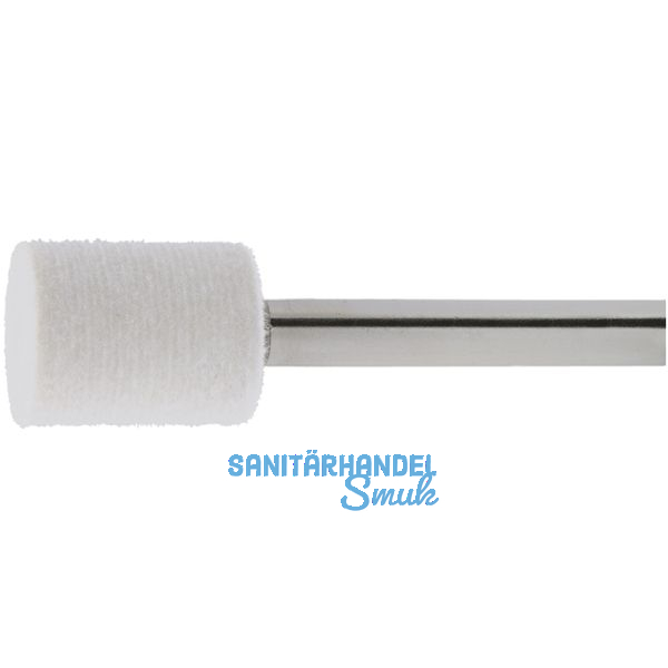 LUKAS Filz-Polierstift Form ZY Zylinder Qualitt P3 Kopf  10 mm Lnge 15 mm