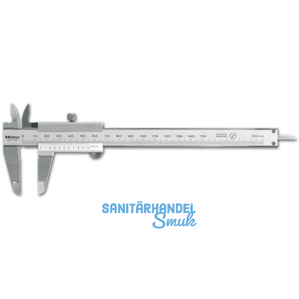 MITUTOYO Przisionsmessschieber m. Feststellschr. DIN 862 Messbereich 0-150mm