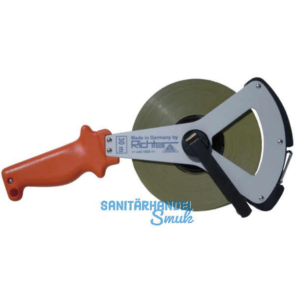 Rahmen Stahlmaband Metri 50 m weilackiert Anfang B Genauigkeit II