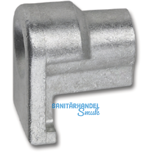 Hakenlagerteil Regalaufhnger Trabant, Tragkraft 25 kg, Zink