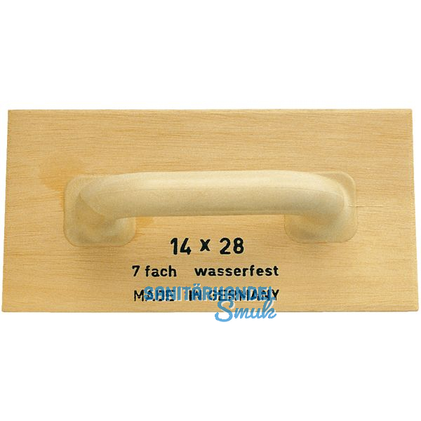 STUBAI Holz Reibbrett 420 x 220 mm 7-fach verleimt, wasserfest