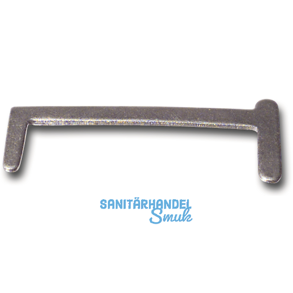 Reibertrger 56 x 4 mm, verstrkt, Stahl blank