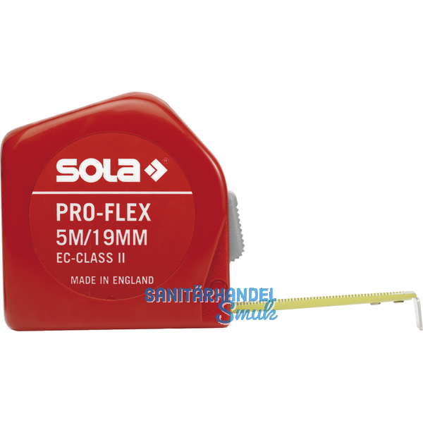 SOLA Rollbandma Pro-Flex 3 m EG-Prfzeichen Genauigkeit II