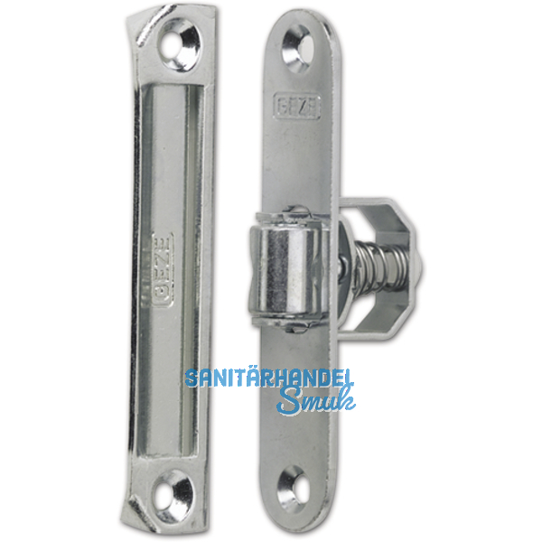 Rollenschnapper m. rundem Stulp 20 x 95 mm, Stahl verzinkt