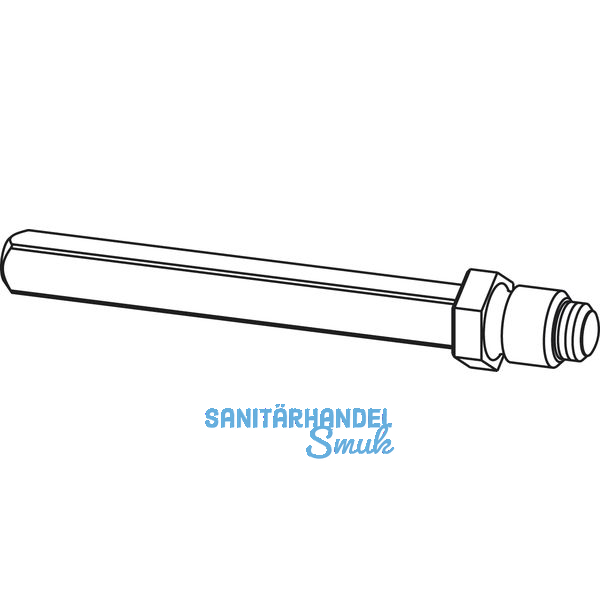 ECO Rollenwechselstift ECO Vierkant 9 x 110 mm, Stahl verzinkt