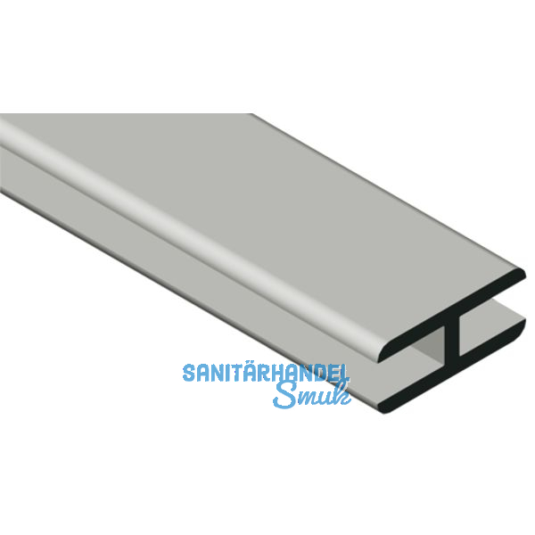 Rckwandschiene, L 2000, Holzstrke 4, Kunststoff braun