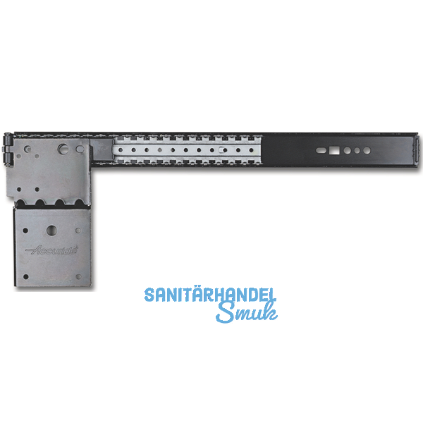 ACCURIDE 1234 Beschlgegrt., Lnge 354 mm, Stahl schwarz chromatiert