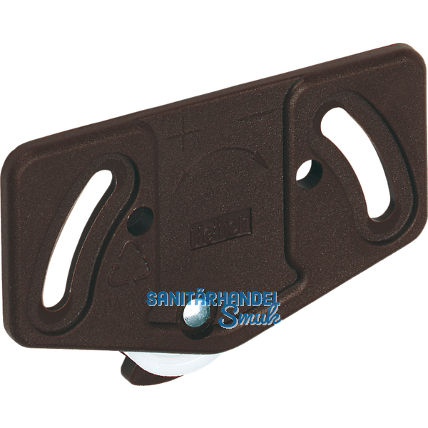 HETTICH SLIDE LINE 55 - LaufteiL - zum Anschrauben, 30 Kg, KS braun