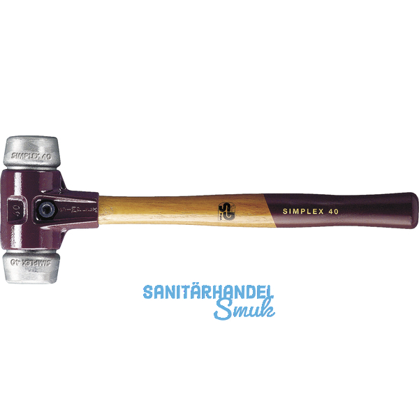 Schonhammer Temperguss Kopfdurchmesser 60 mm Alu Hickory Stiel