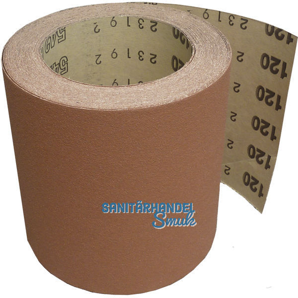 STARCKE Schwingschleifpapierrolle breite 115 mm Korn 180 1Rolle=10 Meter