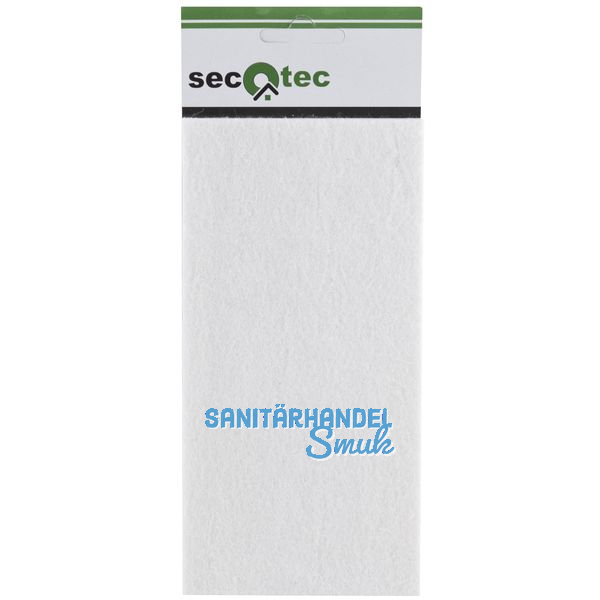 SECOTEC Filzgleiter selbstklebend zum Zuschneiden wei 200X100 mm SB-2
