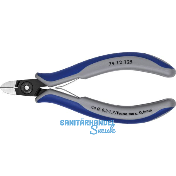 KNIPEX Przisions Elektronik Seitenschneider DIN 9654 sehr kleine Facette 125 mm