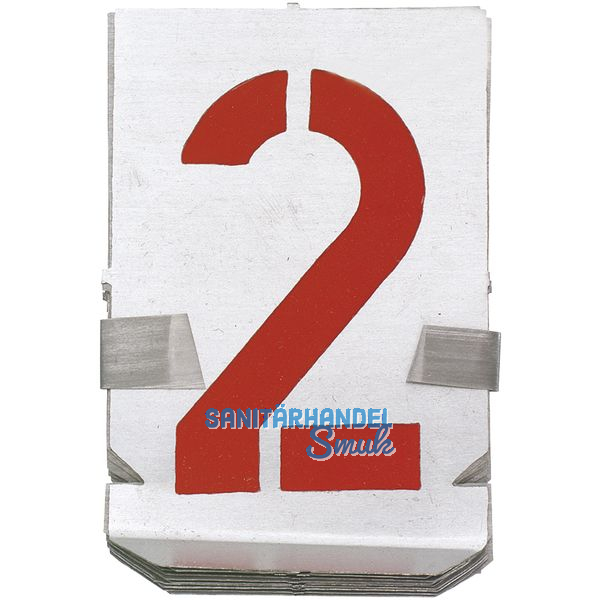 Signierschablonen-Satz Ziffern 150 mm