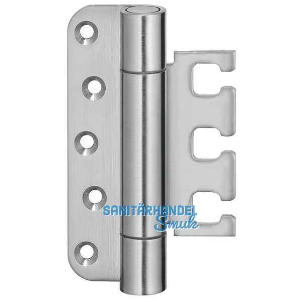 Objektband VX 7728 f. geflzte flchenb. Tren, Bandh. 120 mm, Edelstahl