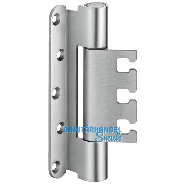 Objektband VX 7939 f. geflzte Tren, Bandhhe 160 mm, Edelstahl