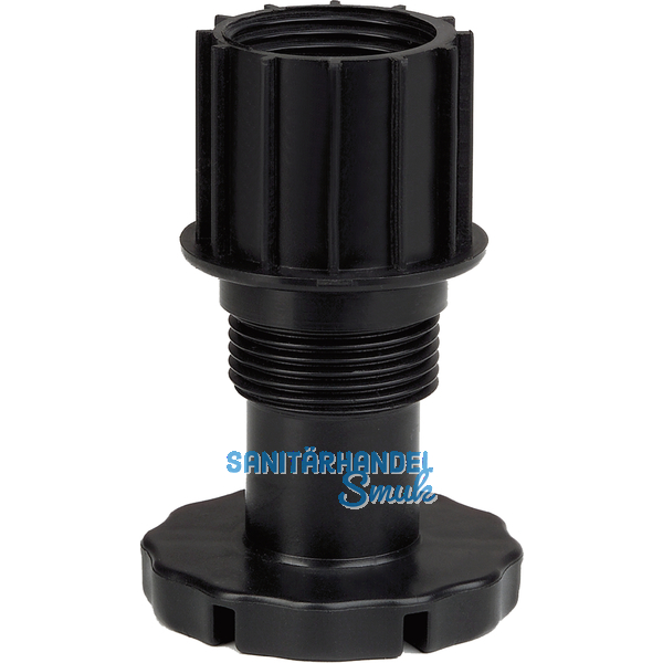 Sockelverstellfu Unico -48 mm, Sockelhhe 45 mm, Kunststoff schwarz