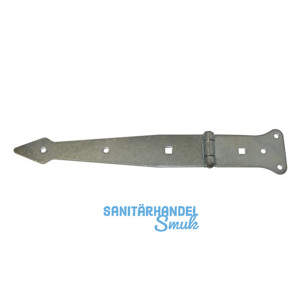 Werfgehnge 250 mm, Hhe 35 mm, Strke 2,5 mm, Stahl verzinkt