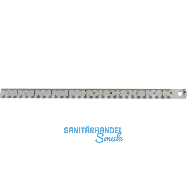 HELIOS PREISSER Stahlmastab biegsam 1000x20x0.5mm EG-Prfzeichen Genauigkeit II