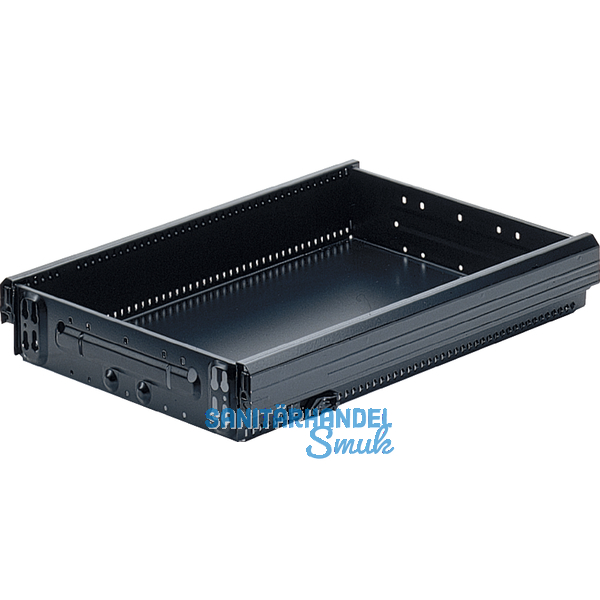 HETTICH SYSTEMA TOP 2000 Stahlschubkasten 392 mm, 370 x 514 mm, schwarz