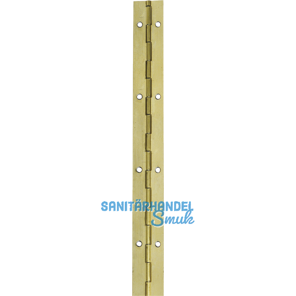 SECOTEC Stangenscharnier 32X900 mm Stahl vermessingt matt SB-1