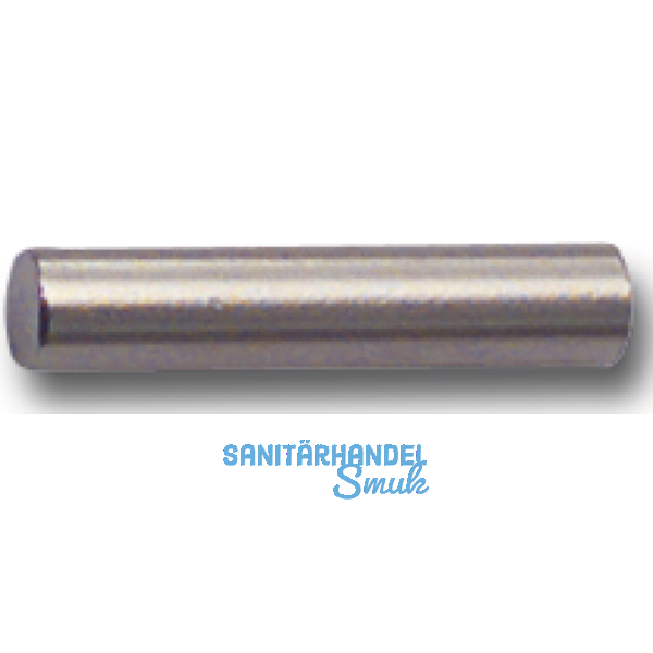Steckbodentrger Stift, Bohr  5 mm, Lnge 24 mm, vernickelt, VPE 100 ST