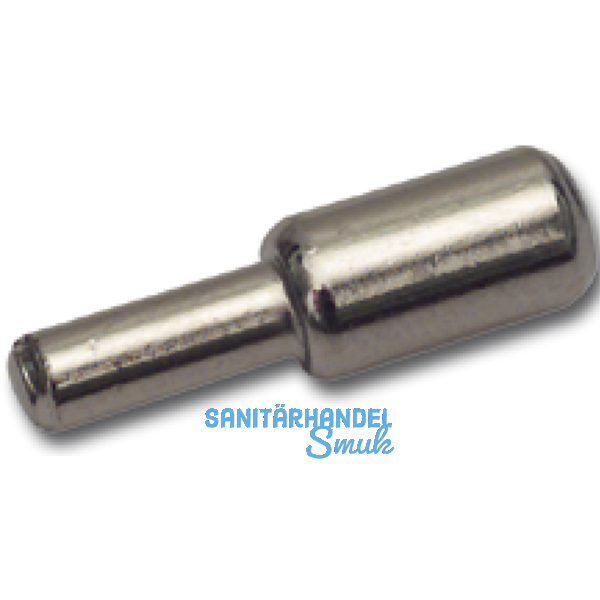 Steckbodentrger Mini, Bohr  3 mm, vernickelt, VPE 100 ST