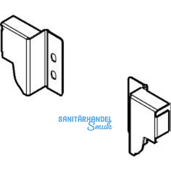BLUM TANDEMBOX Rckwandhalter, Hhe N, grau