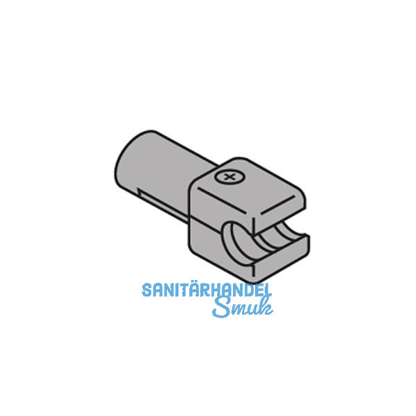 BLUM Querrelinghalter einfach, ZRU. 00EO, KS cremewei