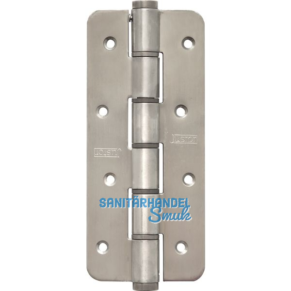 Pendeltrband einseitig wirkend, Rollen  16 mm, Hhe 180 mm, rund, Edelstahl