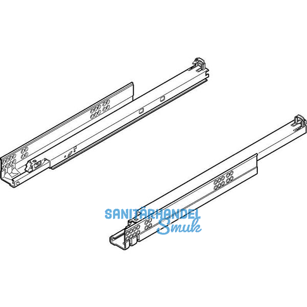 BLUM TANDEM BLUMOTION Unterbodenfhrung 550 H Lnge 650, KB verzinkt
