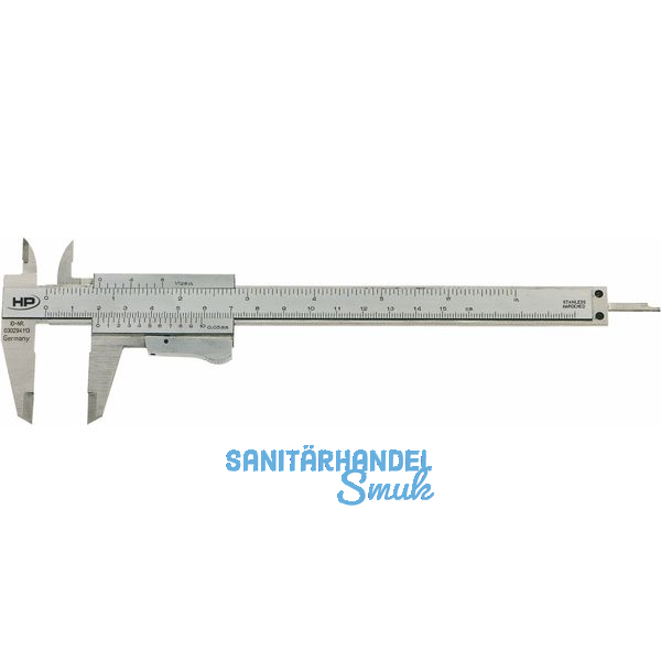 HELIOS PREISSER Messschieber mit Momentklemmung DIN 862 Messbereich 0-150 mm