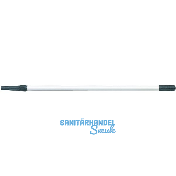 SCHULLER Teleskopstiel aus Stahl wei lackiert ausziehbar von 1,2 - 2,0 m