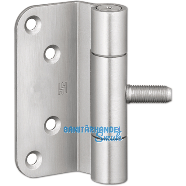 Trband VN 3749/M10 x 1, f. stumpfe Tren, Bandh. 95 mm, Stahl vernickelt matt