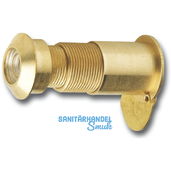 Trgucker  12 mm, Weitwinkel 170, TS 20-30 mm, Messing verchromt