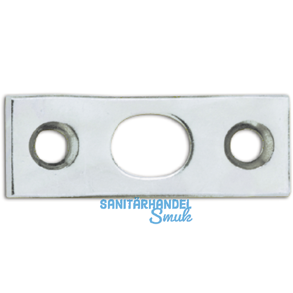 Trkantriegel-Schlieblech, 40 x 15 x 2 mm, Stahl verzinkt