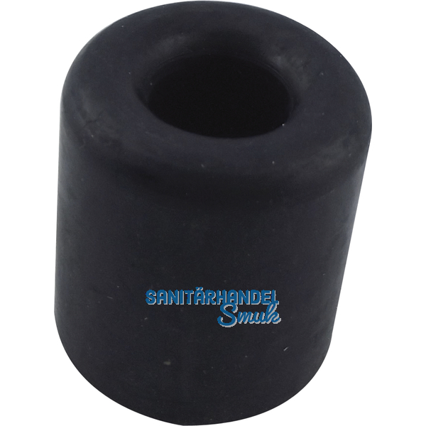 Wand-u. Bodentrpuffer -  30 mm, Hhe 30 mm, Gummi schwarz