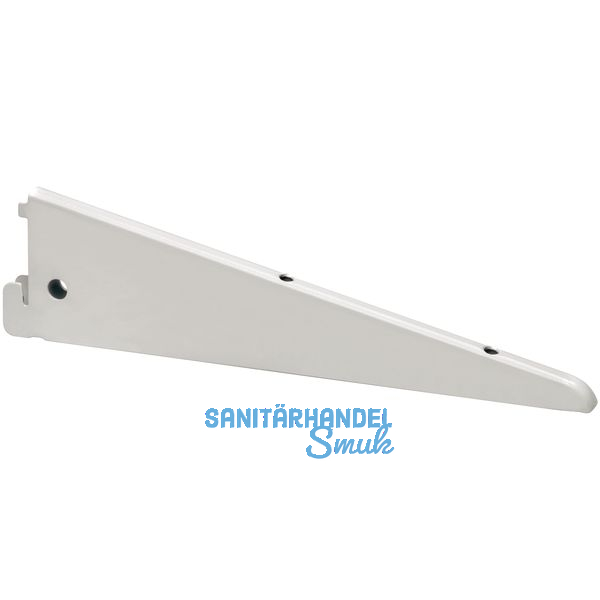 U-Trger 10201 Verwendung-Holzbden, Lnge 170 mm, Stahl wei-alu (RAL 9006)