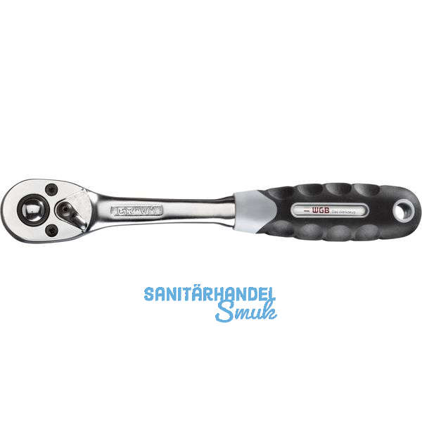 Umschaltknarre 3/8\" vierkant DIN3122D 72 Zhne und 2K-Griff