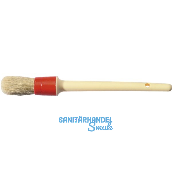 Universal Rundpinsel (Industriepinsel) Gre 8 Kapsel u. Stiel aus Kunststoff